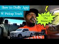 How I Use My Pickup Truck For Work With Dolly App Gig