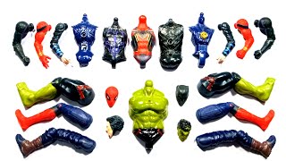 Hulk smash Spider-Man black panther doktor stranger assemble toys video 
