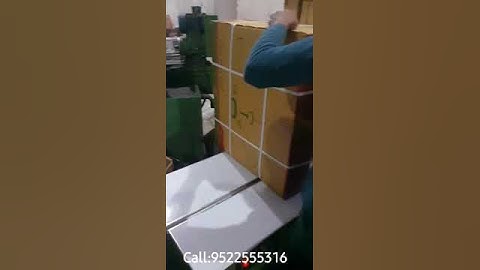 Low Cost BOX Strapping Machine  | Industrial  Box Packaging Machine | manual Strapping  #shorts