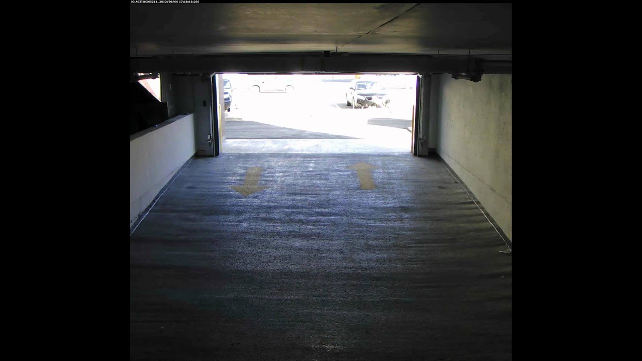 Reed Security Parking Garage Overhead Door 4MP WDR with 18x Zoom YouTube