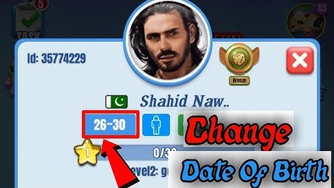 How to Change Date Of Birth On Ludo Comfun