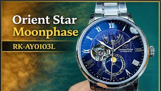[ Review 4K ] Orient Star Moonphase RK-AY0103L | Donghoquanglam.com