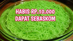 Cara membuat cendol alami untuk es dawet tidak mudah patah dan enak-laras damaya - Durasi: 7.15. 