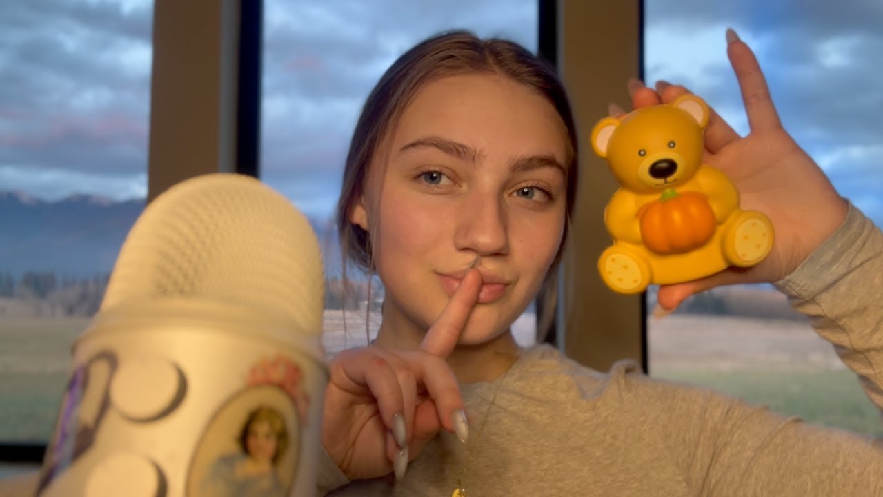 ASMR 🤫📜 Semi-Inaudible Story Telling (+ ULTRA soft squishy tapping)