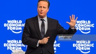 Britain PM David Cameron Speech at World Economic Forum 2016