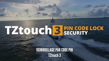 Insertion & Gestion des Waypoints, Verrouillage par code PIN | Furuno TZtouch 3 vs Concurrents