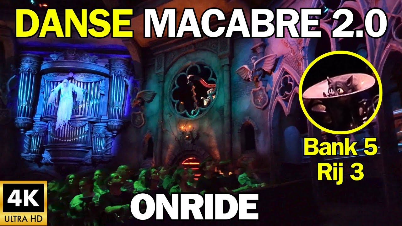 Dit Is De Nieuwe Danse Macabre 2.0! 💀 Vernieuwde Efteling Onride in 4K (2025)