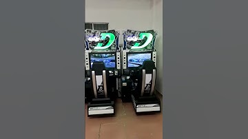 Initial D racing arcade game machine