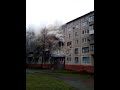 Последствия пожара в Дружковке по ул.Энгельса, 102