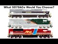 What #SD70ACe Would You Choose? #1 #NorfolkSouthern #Wabash #UnionPacific WP #Arkansas &amp; #Missouri