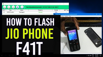 HOW TO FLASH JIO PHONE F41T | Jio F41T Flash File