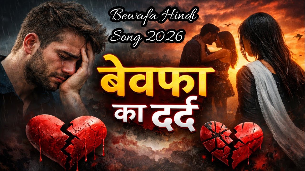 Bewafa Shayari Song 💔 | दिल तोड़ने वाली शायरी | Sad Heart Touching Hindi Song | 