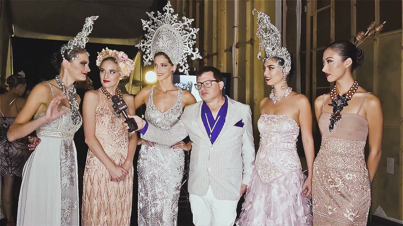 4k/60 Sue Wong Models backstage at Style Fashion Week in Los Angeles, CA (remastered)