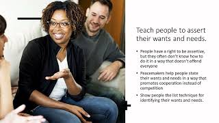 Unit 6.4 Anger, Assertiveness, Advocacy - Peacemaking Principles