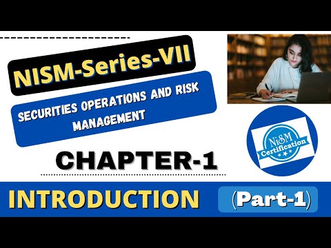 NISM-Series-VII: Securities Operations and Risk Management Certification Examination 2021
