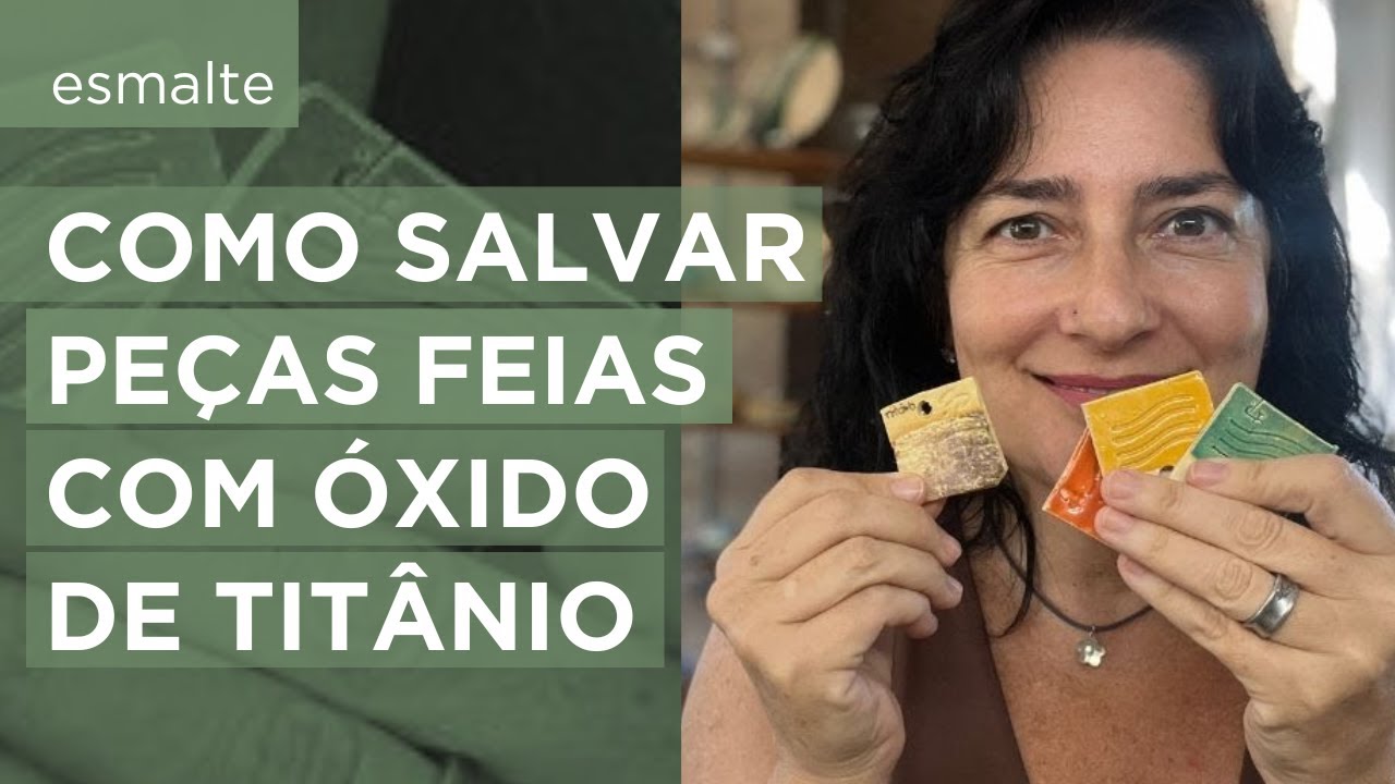 Como salvar peças feias com óxido de titânio