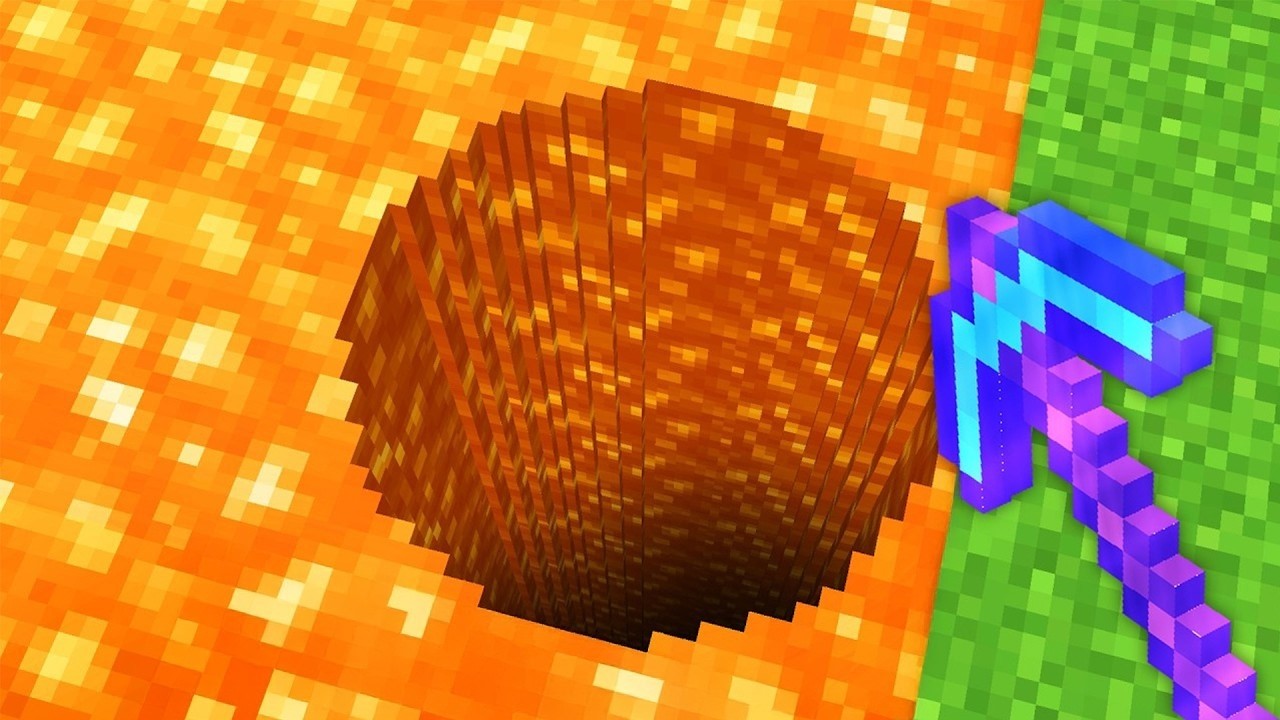 WIR GRABEN zur ANDEREN SEITE DER WELT! (Minecraft)