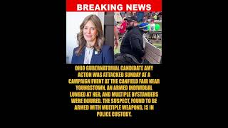 SHOCKING: Ohio Gubernatorial Candidate Amy Acton Attacked at Campaign Event Near Youngstown...
