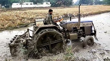 Swaraj Tractor Cultivating Video in my field Part -06 Mohan Driver Video in field || SRIKANTH PS