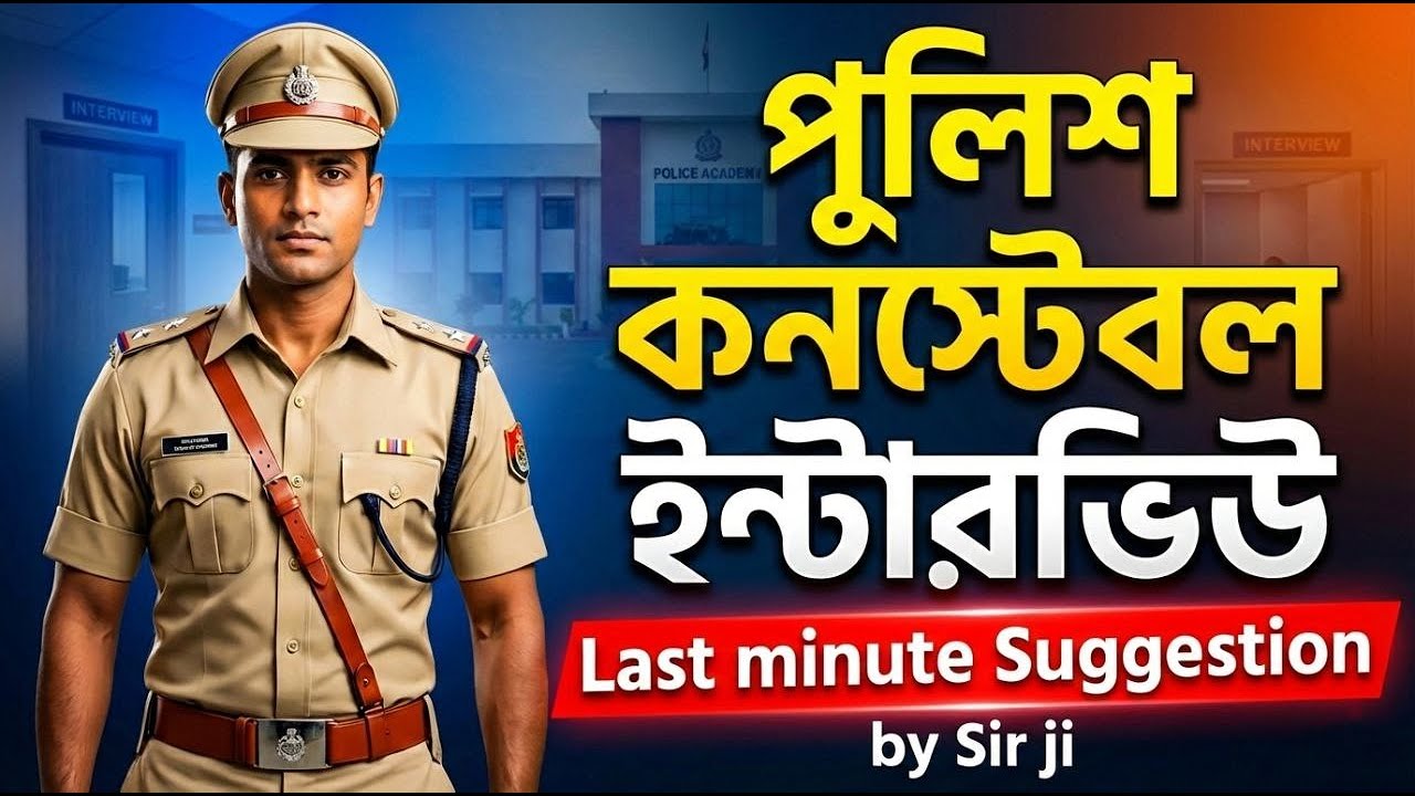 West Bengal police constable interview 2026