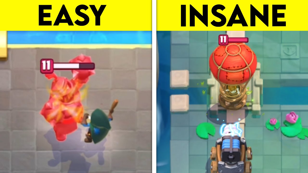 Clash Royale Skills But They Get Progressively Harder…