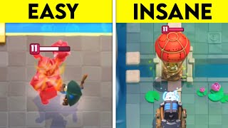 Clash Royale Skills But They Get Progressively Harder…