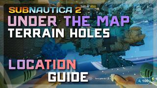 How to get UNDER THE MAP in Subnautica 2 EA 1.2 🦠 Recover Lost Axum Bacterial Culture