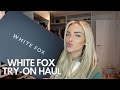 WHITE FOX TRY ON HAUL | MARY BEDFORD