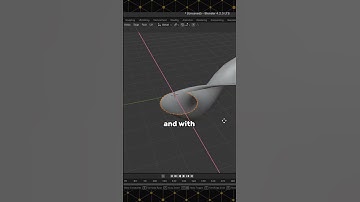 How to model a spring in blender #blenderexperts #blender #blender3d