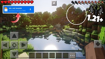🤩 VERT N SHADER FOR MCPE 1.21 || MEDIAFIRE LINK 🔗