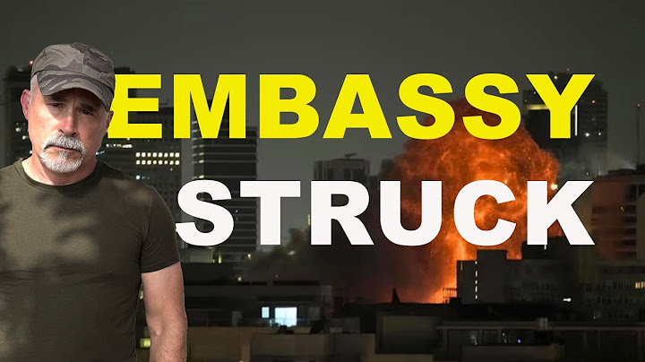 🔴 LIVE NOW: US Embassy STRUCK - Will America Respond?