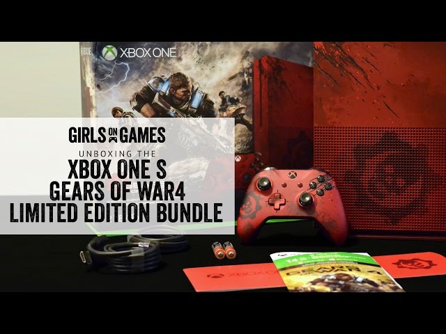 Hands-on with the Gears of War 4 Limited Edition Xbox One S bundle