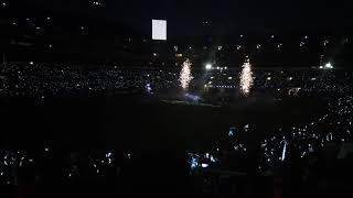 Ravens Stadium Practice Fireworks