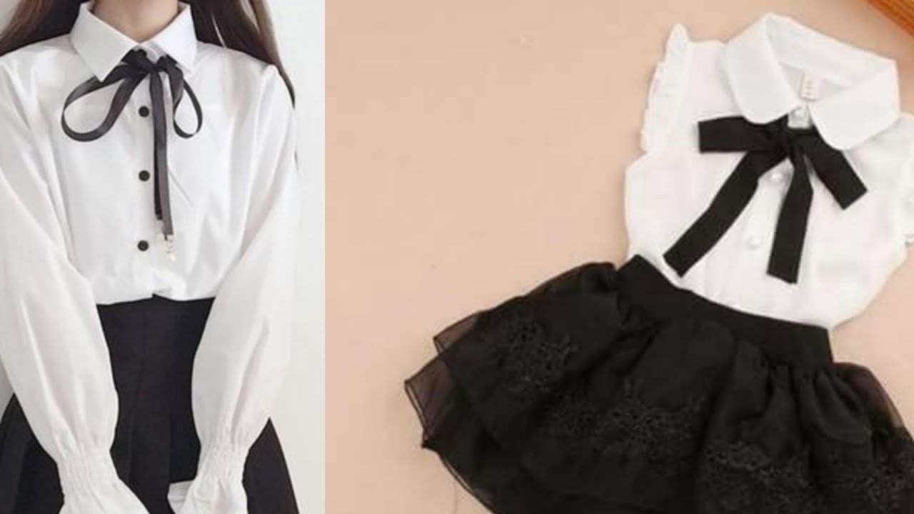 قص وخياطة طقم مدرسي تحفه يناسب من 7 ل 12 سنه سهل وبسيط للمبتدئين