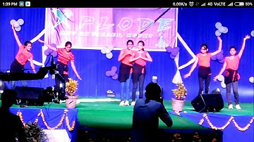 Keerthana and team performance || abhiyanth 2k18 || Rk Valley || rgukt || iiit ongole || Chaitanya |