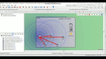 Wireless Part 3 - Adding more nodes and decreasing the communication range