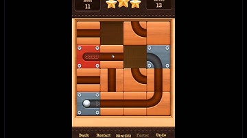 Roll the ball basic C level 13 Walkthrough (3 stars)