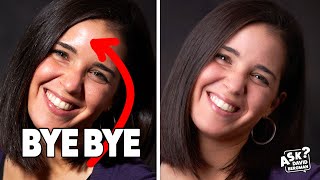 How to Clean Up Shiny Faces in Your Photos | Ask David Bergman