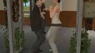 Alexander Goth Gets Married Sims2