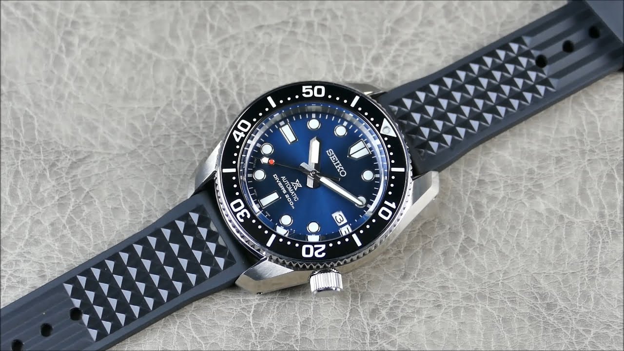 On the Wrist, from off the Cuff: Strapcode / MiLTAT – Chaffle (Waffle) FKM  Rubber Strap on SPB187 - YouTube