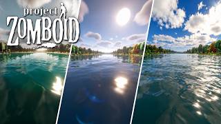 Project Zomboid in First Person with MINECRAFT SHADERS | Comparison + Tutorial
