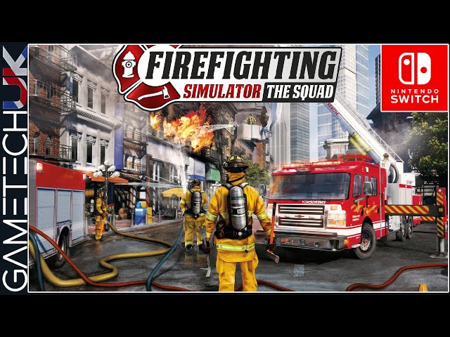 Firefighting Simulator: The Squad - Playing on Nintendo Switch! - YouTube