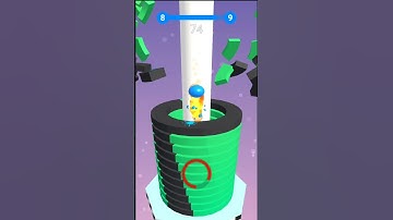 Stack Ball Level 8 Complete #stackball