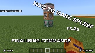 Make a Minigame! - Spleef pt 2a - Finalising Commands!