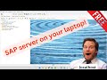 Install sap on localhost with free license