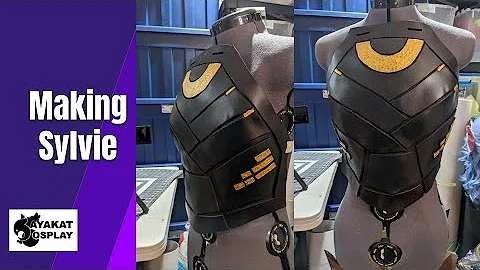Making Sylvie's Breastplate from FOAM