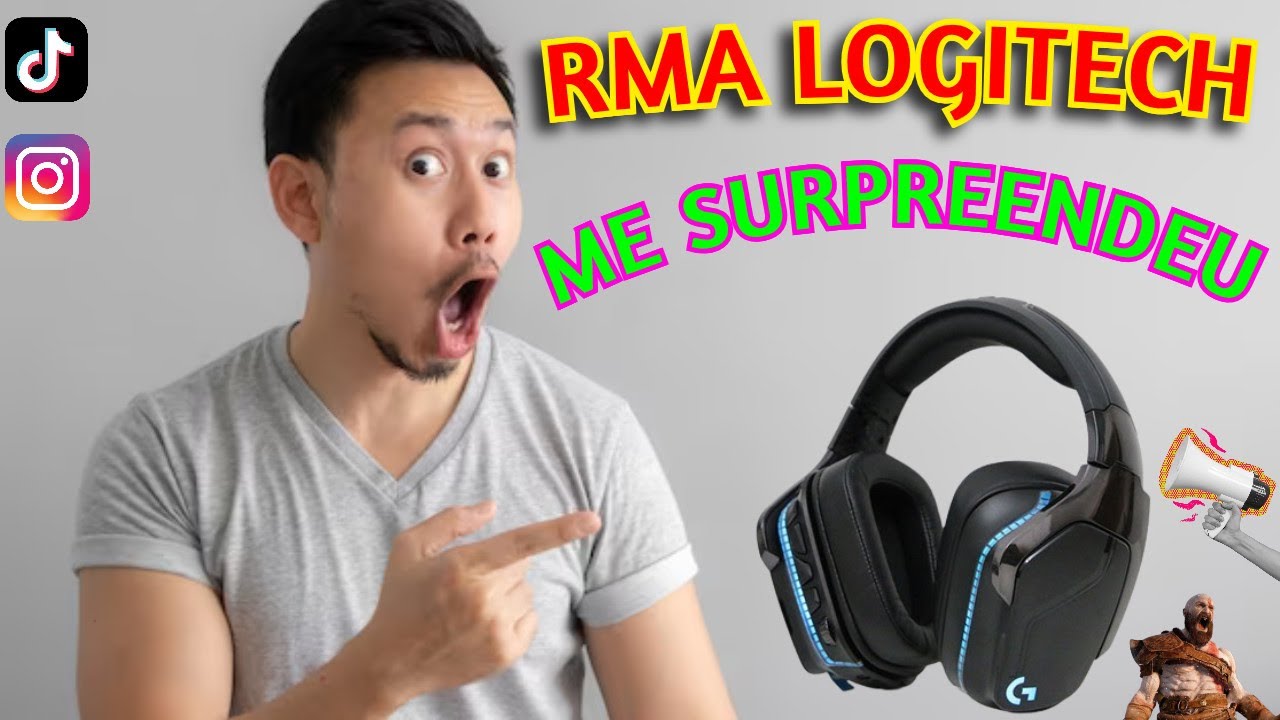 SOLICITEI GARANTIA COM A LOGITECH ME SURPREENDI! RMA DO Logitech G935 7 ...