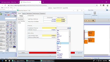 Shortcut Column HYSYS