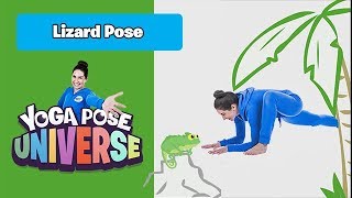 lizard pose yoga pose universe