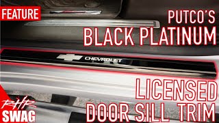 Protect Your Truck From Debris In Style! - Putco's Black Platinum Door Sill Trim! - RHRSwag.com Gmc Door Sill Protector